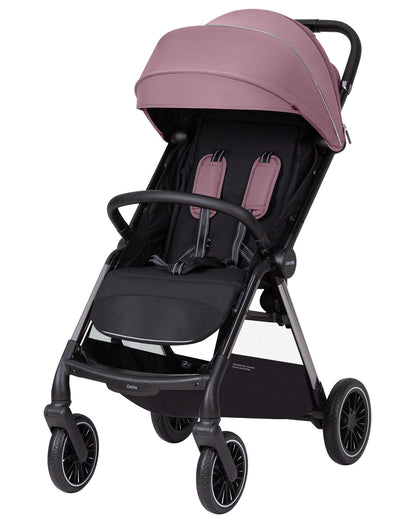 Carucior sport (max. 22 Kg) cu roti de cauciuc pliere automata protectie UV 50 Carrello DELTA Rose Pink carucior-sport