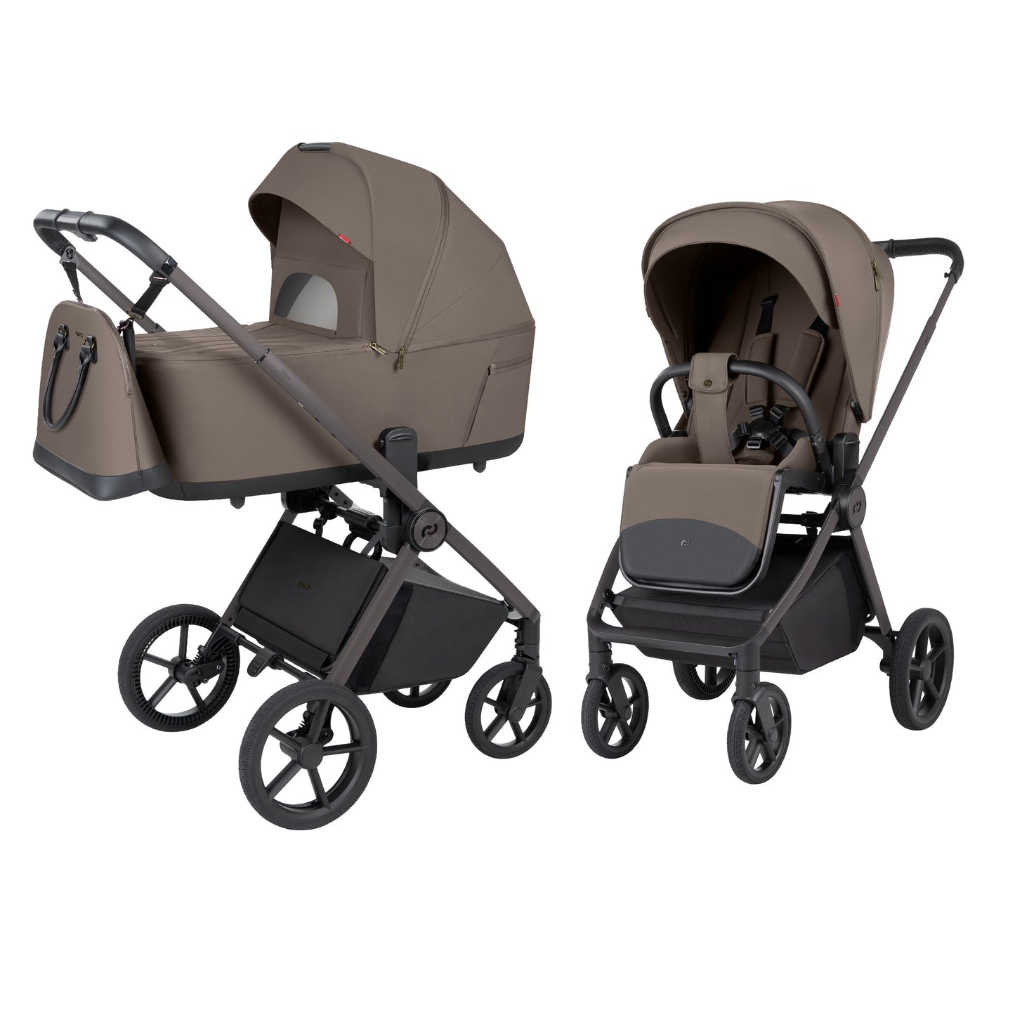 Carucior 2 in 1 cu landou pliabil Carrello Ultra F (CRL-6556) Sugar Brown