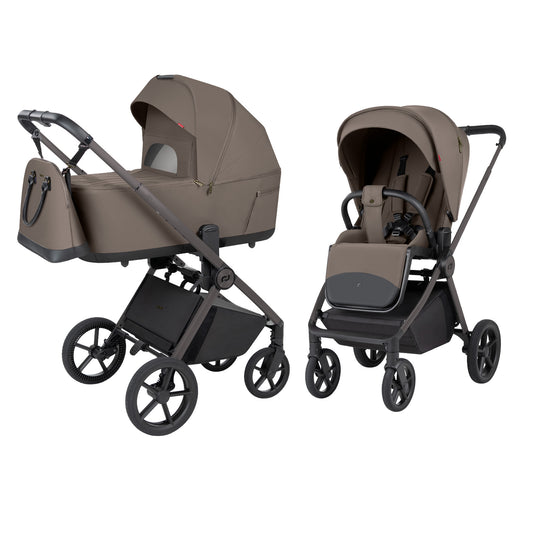 Carucior 2 in 1 cu landou pliabil Carrello Ultra F (CRL-6556) Sugar Brown
