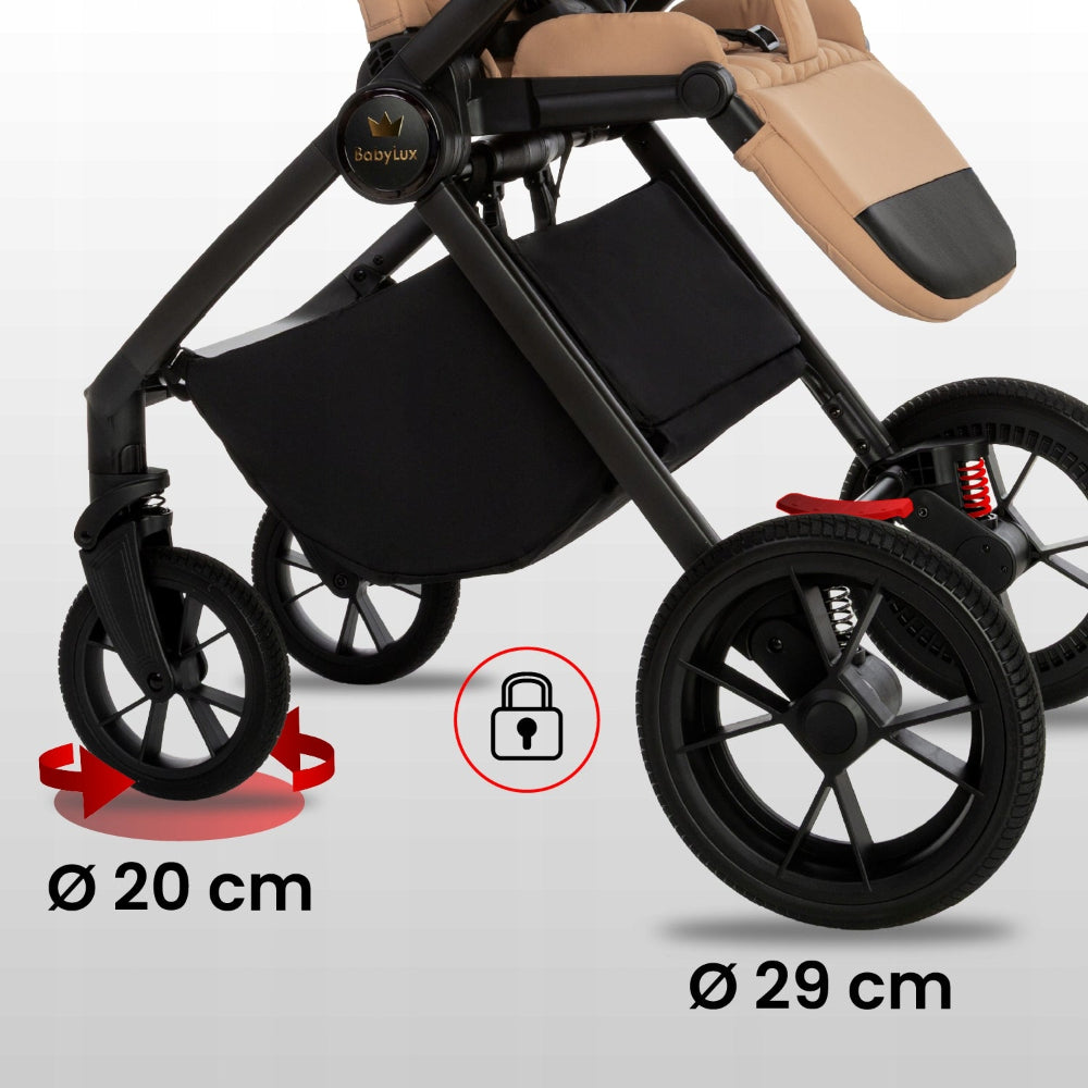 Carucior 2 in 1 BabyLux BOLDO Coral
