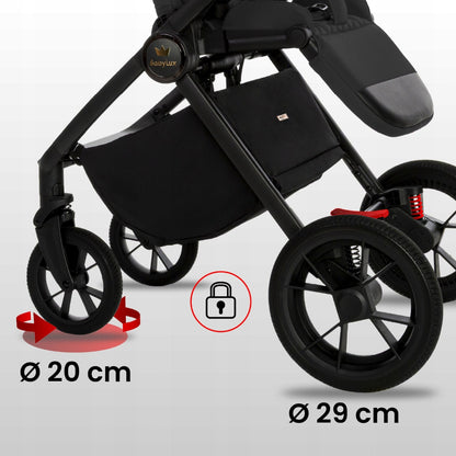 Carucior 2 in 1 BabyLux BOLDO Onyx