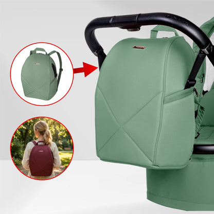 Carucior 2 in 1 BabyLux BOLDO Sage