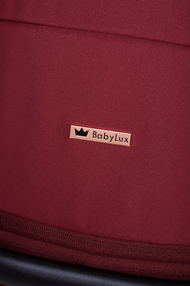 Carucior 2 in 1 BabyLux Boldo Bordo