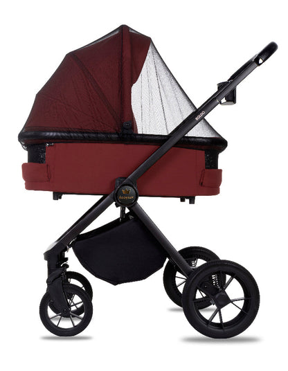 Carucior 2 in 1 BabyLux Boldo Bordo