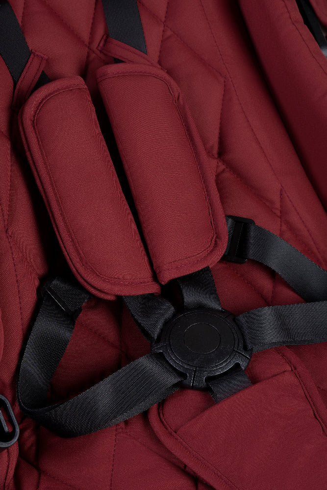 Carucior 2 in 1 BabyLux Boldo Bordo