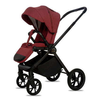 Carucior 2 in 1 BabyLux Boldo Bordo