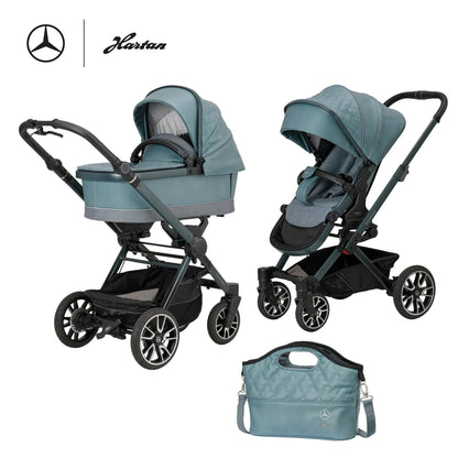 Carucior 2 in 1 Mercedes-Benz Avantgarde GTX Verde Silber (611)