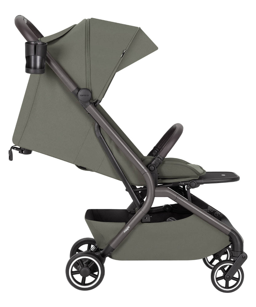 Carucior copii compact bagaj de mana Carrello Magia CRL-6555 2 in 1 Malted Green