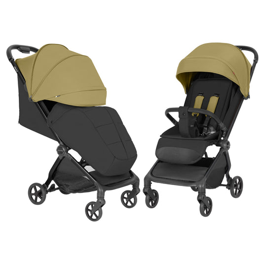 Carucior sport compact Carrello Atom S 2.0 Antique Green, CRL-5526, bagaj de mana in avion