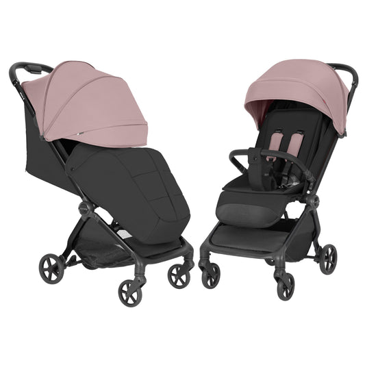Carucior sport compact Carrello Atom S 2.0 Blossom Pink, CRL-5526, bagaj de mana in avion