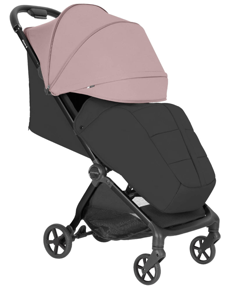 Carucior sport compact Carrello Atom S 2.0 Blossom Pink, CRL-5526, bagaj de mana in avion