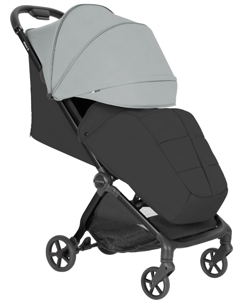 Carucior sport compact Carrello Atom S 2.0 Titan Grey, CRL-5526, bagaj de mana in avion