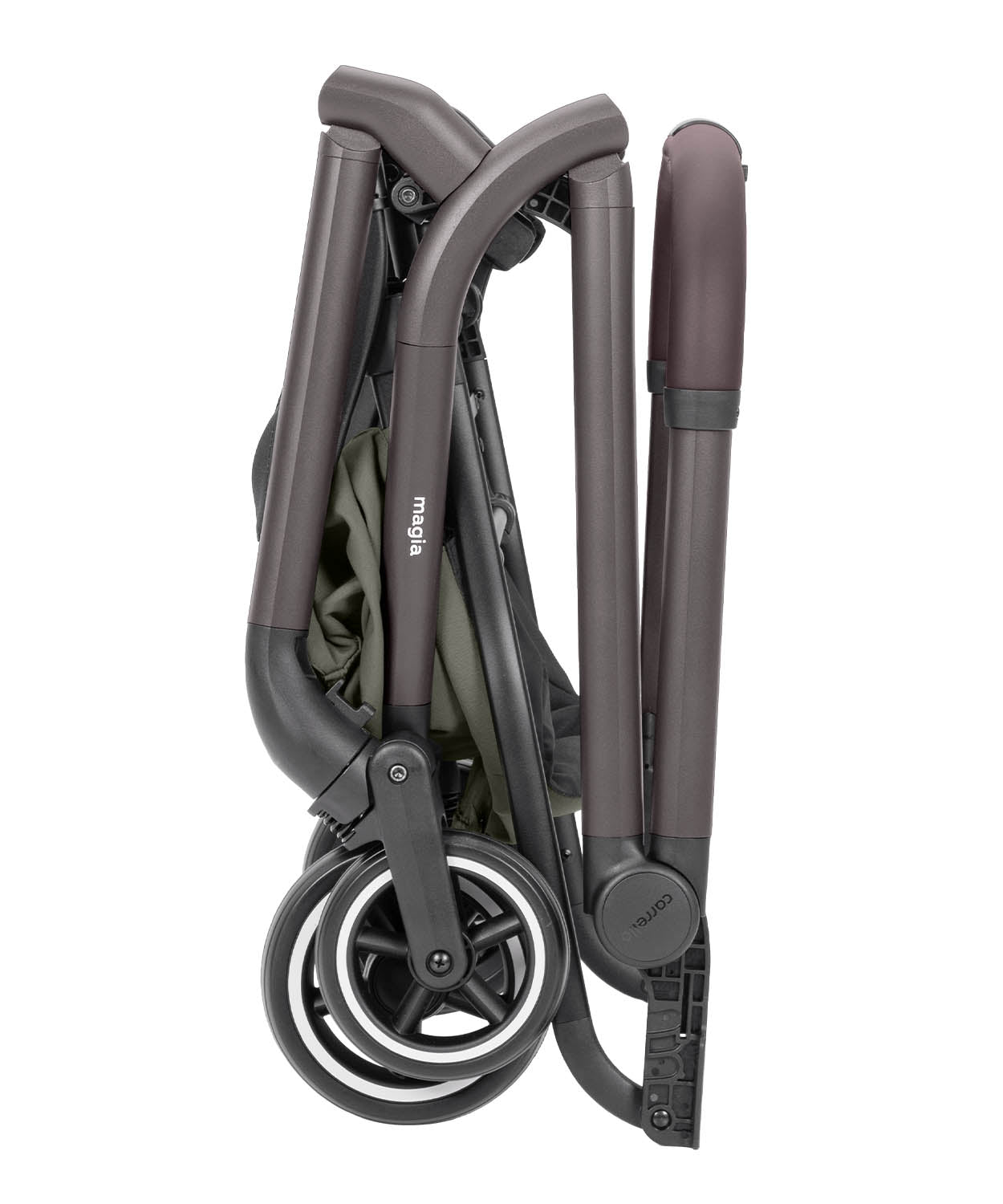 Carucior copii compact Carrello Magia CRL-5555 Malted Green, max. 22 Kg, dimensiuni bagaj de mana