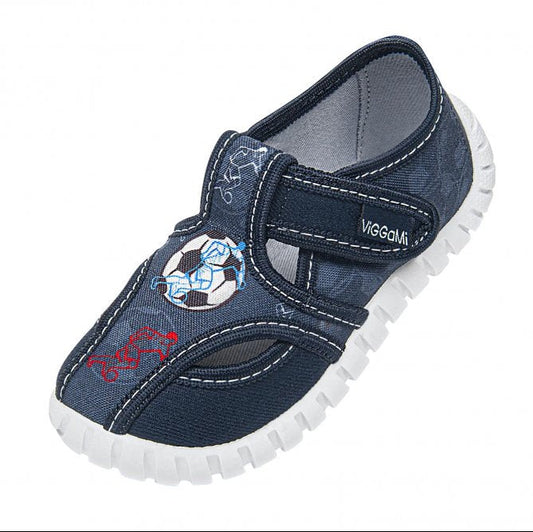 Pantofi cu interior de bumbac pentru baieti Vi-GGa-Mi Tubis Fotbal