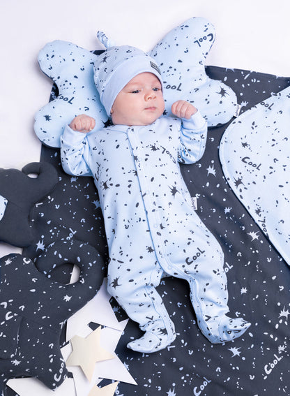 Romper de bumbac 100% (185031) Nicol "Maks"