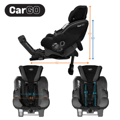 Scaun auto Klippan CarGO, 40-105cm, max. 20kg, rear-facing exclusiv