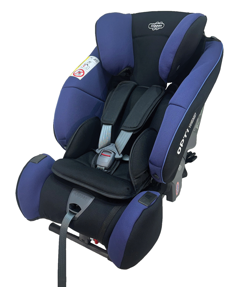 Scaun auto Klippan OPTI129 i-Size 61-125 cm/32 Kg Neptunus, testat PLUS, rear facing prelungit