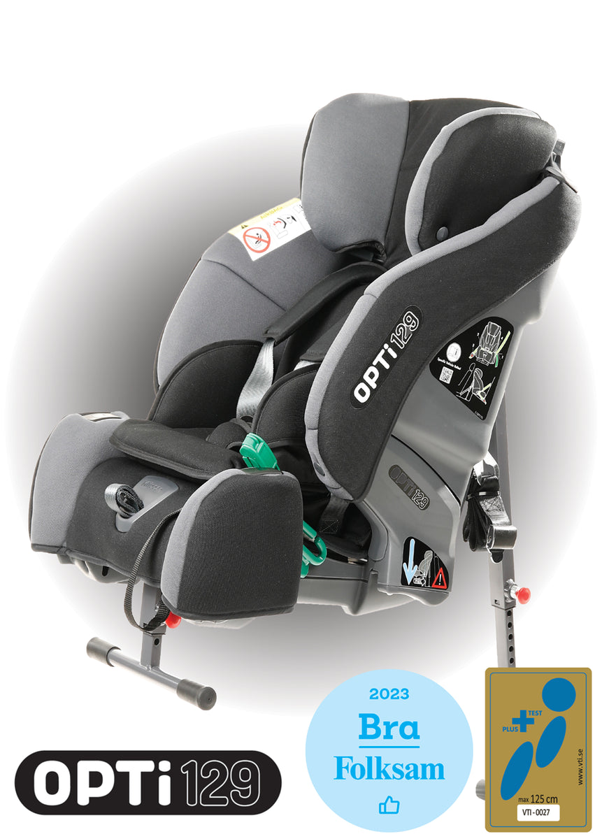 Scaun auto Klippan OPTI129 i-Size 61-125 cm/32 Kg Sport, testat PLUS, rear facing prelungit
