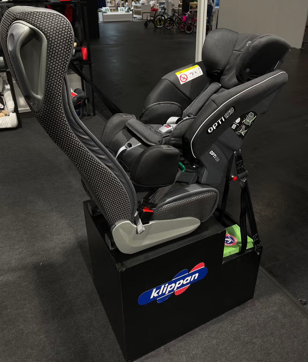 Scaun auto Klippan OPTI129 i-Size 61-125 cm/32 Kg Sport, testat PLUS, rear facing prelungit