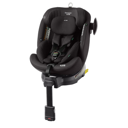 Scaun auto rotativ 360° SPS Carrello GENESIS + i-SIZE R129/03 40-150 cm ISOFIX Absolute Black scaun-auto