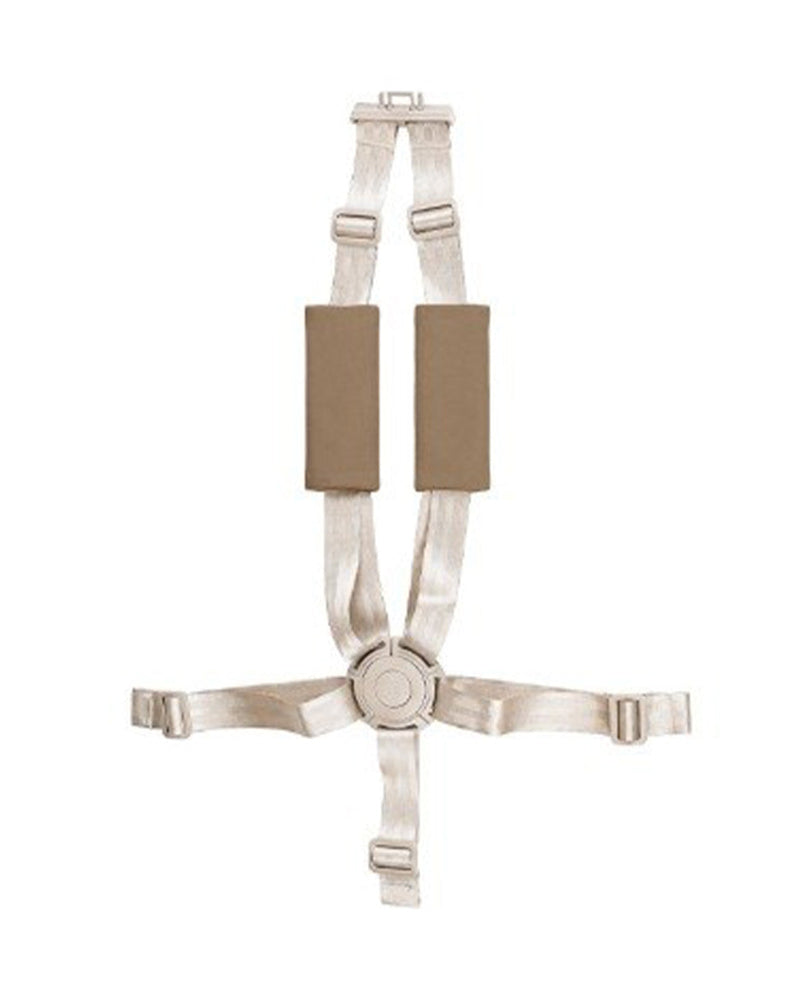 Scaun de lemn transformabil Carrello Focus Croissant Beige, de la nastere, max. 130 kg
