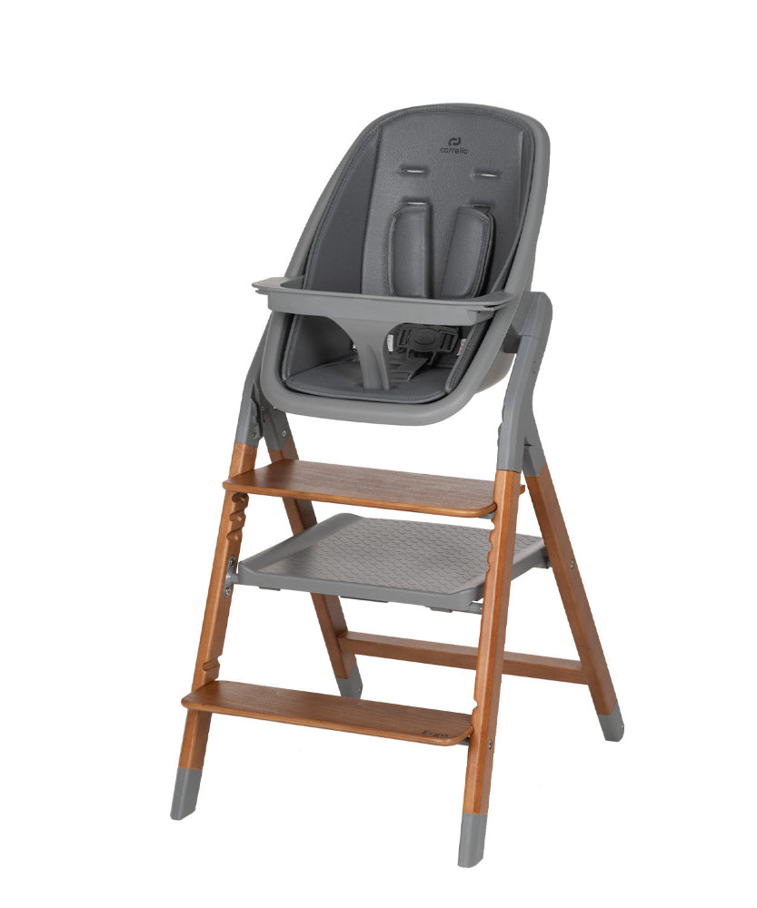 Scaun de masa cu sezlong Carrello ERGO (CRL-16701) 4 in 1 Night Grey
