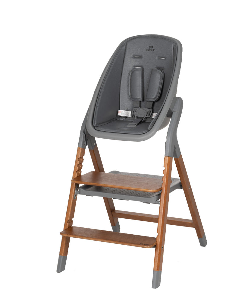 Scaun de masa cu sezlong Carrello ERGO (CRL-16701) 4 in 1 Night Grey