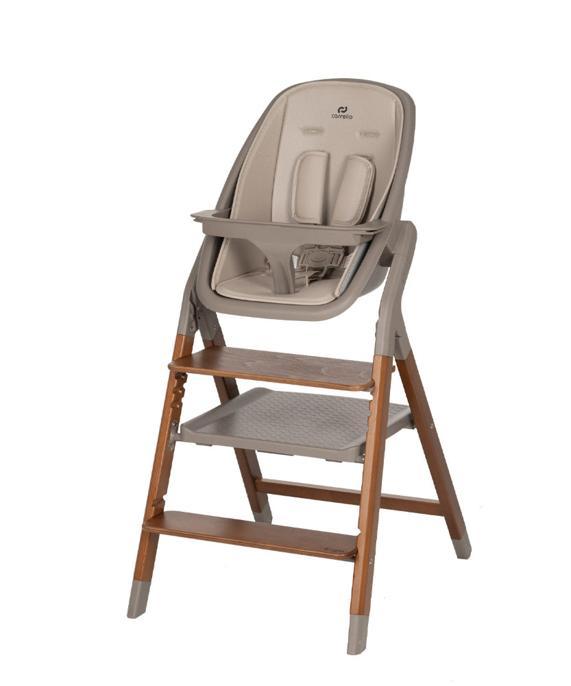 Scaun de masa cu sezlong Carrello ERGO (CRL-16701) 4 in 1 Shadow Beige