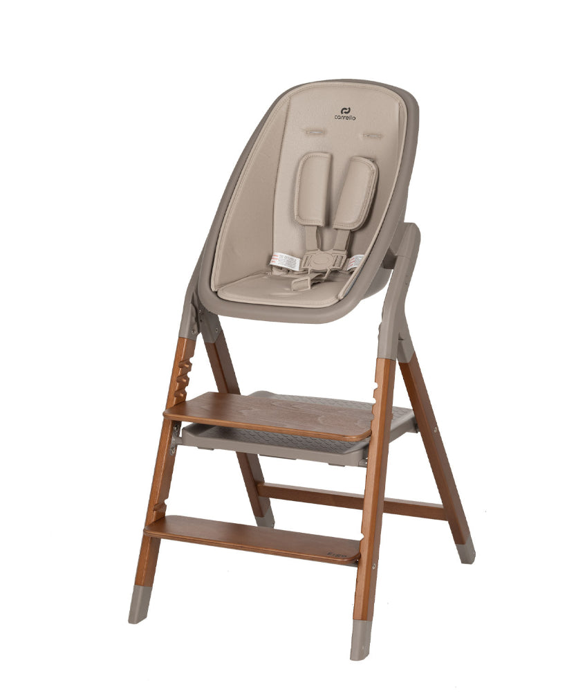 Scaun de masa cu sezlong Carrello ERGO (CRL-16701) 4 in 1 Shadow Beige