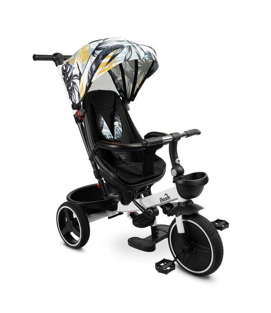 Tricicleta cu maner parental si scaun reversibil Toyz DASH Monstera tricicleta