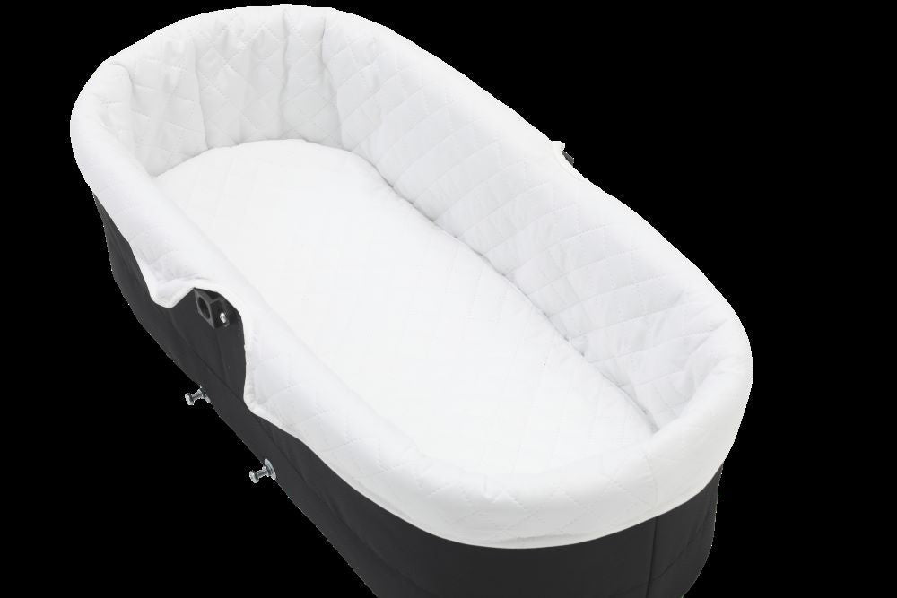 Carucior pentru gemeni Nativo Gemini 3 in 1 Gri Deschis-Negru/Gold latime 87 cm reversibil carucior-gemeni