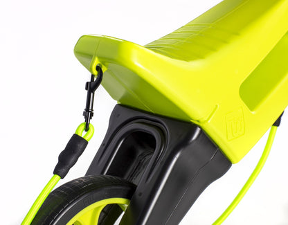 Bicicleta fara pedale Funny Wheels Rider SuperSport YETTI 3 in 1 Blue/Lime