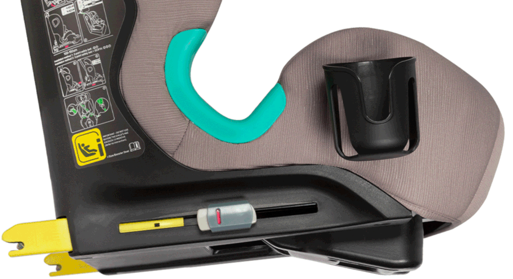 Scaun auto Carrello Yukon I-Size 76-150 cm Isofix, 2 pozitii de inclinare, Top Tether, Seashell Grey