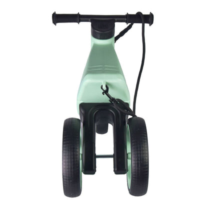 Bicicleta fara pedale 2 in 1 18 + luni pneuri si manere de cauciuc 4 nivele de reglaj pe inaltime Funny Wheels Rider
