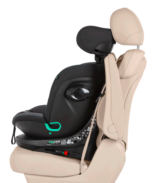 Scaun auto rotativ Carrello Sirius (CRL-8808) Sky Grey, 40-150 cm, 360°, i-Size, R129/03, Isofix, Top Tether